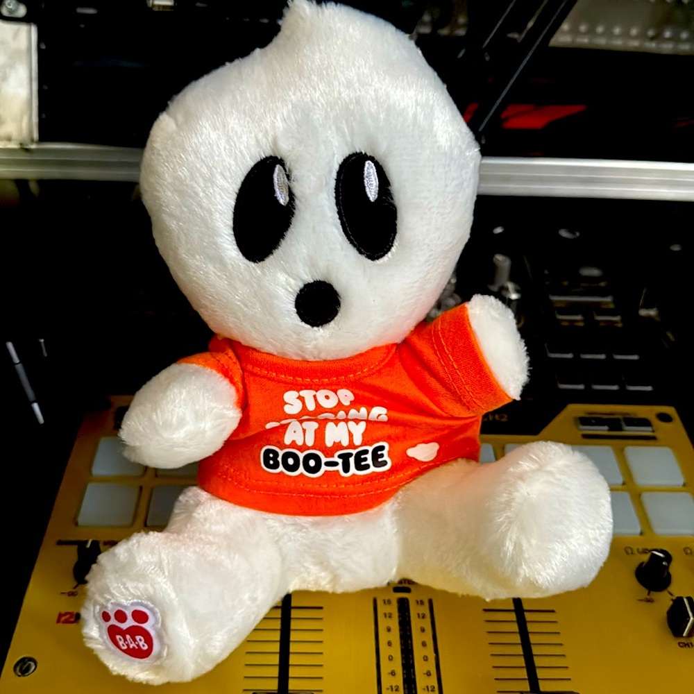 Build a Bear Halloween Buddies Boo-Rific Ghost Baby Online Exclusive